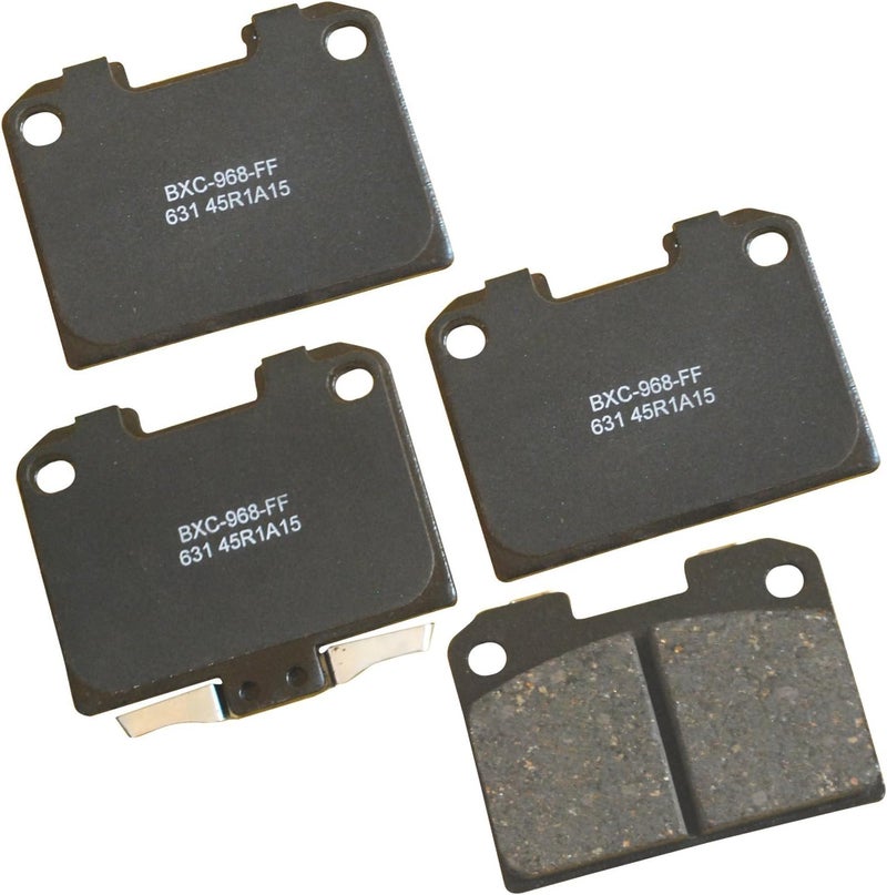 Bendix Premium SBC631 Ceramic Rear Brake Pads for Dodge Stealth 1996-1994, Mitsubishi 3000GT 1999-1994 - Image 1